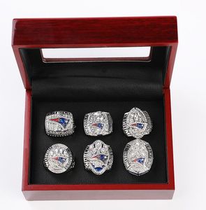 Cluster Rings Rugby Patriot Championship Ring 01 03 04 14 16 18 Fashion Bag Parts suit