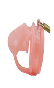 Dottor Mona Lisa - Cintura per dispositivi maschili in morbida gabbia di silicone colore rosso rosa con punte spinate nella gabbia 3 misure di anelli Bondage SM Toys3541899