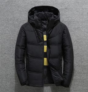 2019 Men039S 겨울 재킷 파카 코트 코트 후드 캐주얼 맨 아웃복 jaket 남자 겨울 방풍 레드 블랙 드롭 6900415