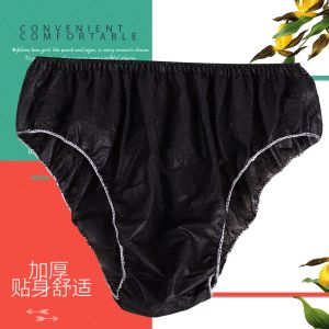 Shorts 50st Man/Women Disposable Nonwoven underkläder för Beauty Spa Sauas gratis presentförstora undervattna