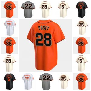 Jung-hoo J. H. Lee Jorge Soler Logan Webb Kyle Harrison Marco Luciano Willie Mays Barry Bonds Will Clark Joey Bart Wade Jr. Yastrzemski Hicks Chapman Baseball Jersey