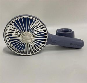 Mikilikien Electric Fan fan USB wentylator Mały osobisty przenośny wózek z 2600MAH do ładowania akumulatora Cooling287K6537978