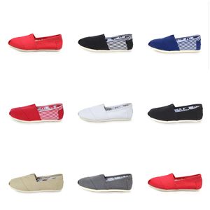 men women casual shoes GAI red black white grey blacklifestyle walking breathable Light Weight canvas shoes sneakers One