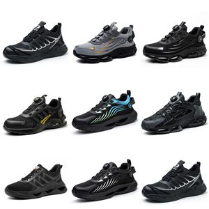 Running shoes GAI Men Women triple black white dark blue sport breathable comfortable Mesh breathable Walking shoes
