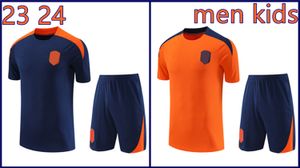 2024 2025 Mężczyźni i dzieci Holandia Memphis krótkie rękawy Koszulka piłkarska 24 25 Karium treningowe koszulka de Jong Virgil Dumfries Bergvijn Blind de Ligt Football Kit