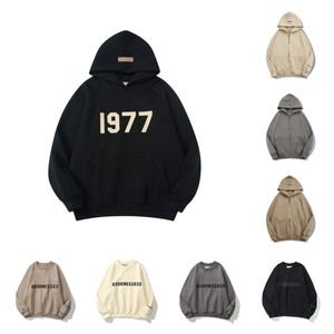hoodie ess essentialshoodie hoodies designer hoodie mens hoodie hoodies designer pullover hooded hooded långärmhet 100 bomullsbrev ficka som kör lösa skjortor byxor