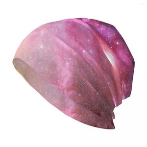 Berretti Galaxy Nebula Elegante berretto in maglia elasticizzata Slouchy Beanie Cappello multifunzione con teschio per uomo donna