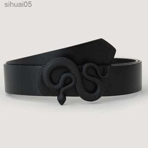 Belts Belts Creative Animal Belt Buckle Strap Design Jeans Dress WaistbandBelts BeltsBelts 240305