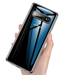 Schutzhülle für Samsung Galaxy S10 Plus, ultradünn, transparent, weiches TPU-Silikon, Rückseite für Samsung S10 S10 Plus6728701