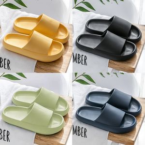 Slippers for men women Solid color hots low soft black whites Light Sea Green Multi walking mens womens shoes trainers GAI trendings