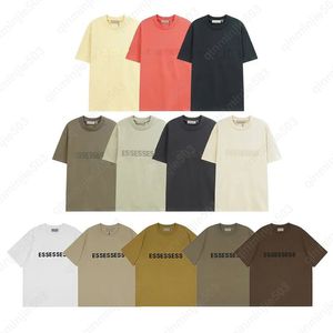 Designer Mens Camisetas Tees Imprimir Ess Manga Curta Carta Oversize Casual T-shirt Camisa de Algodão Shorts Calças