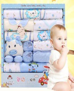 20pcs Boys Girls Clothes Set For Newborn Bibs Cap Socks Blanket Cotton Toddler Infant Baby Clothing Outfit Gift 06 months 2103099096326