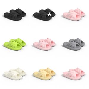 summer new slippers designer for women shoes Green White Black Pink Grey slipper sandals fashion-046 womens flat slides GAI outdoor shoes