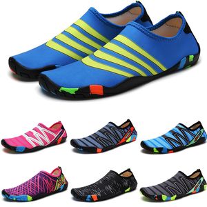 Gai sapatos de água sapatos de água mulheres homens deslizamento na praia vadear descalço sapatos de natação de secagem rápida respirável luz esporte tênis unisex 35-46 GAI-49