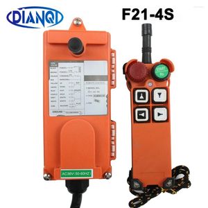 Smart Home Control F21-4S 220V Industrial Wireless Radio Remote Controller Switch för Crane 1 Mottagare Sändare 4 Funktion med nödsituation