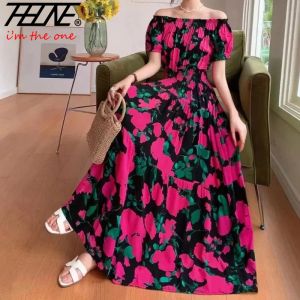 Sukienka vestidos szata boho sukienka kobiet maxi długie seksowne letnie ubrania indyjskie bohemijskie bawełniane kwiatowy plażę koreański styl mody