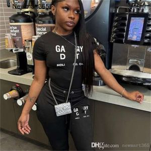 Women Tracksuits Two Pieces Set Designer 2024 New Fashion Short Sleeve Pants Casual Letters Printed Sports Set 4 Colours