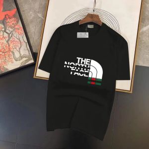 2023 Estate uomo e donna moda e tempo libero marchio temperamento Joker morbido cartone animato lettera stampata T-shirt taglia 1