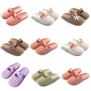 Summer Designer Women New tofflor Produkt för Green White Pink Orange Baotou Bottom Bow Slipper Sandaler Fashion-043 Womens Flat Slides Gai Outdoor Shoes 783 S S S