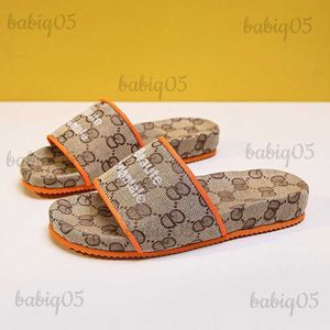Slippers yi zi liang slippers 2023 Summer Songgao shicly sleipers reighted levers for the women readibers rippers on t240305