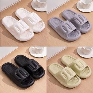 Slippers for men women Solid color hots low soft black whites Doder Blue Multi walkings mens womens shoes trainers GAI