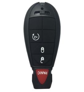 4 pulsanti Keyless Entry Uncut Sostituzione telecomando Start Control Trasmettitore per auto Portachiavi per Fobik8775853