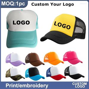 Шариковые кепки с индивидуальным логотипом, сетчатые шапки для мужчин и женщин, пенопластовая спортивная команда, бейсбольная шляпа с принтом, солнцезащитная шляпа Snapback для взрослых Gorros