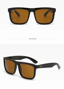 Männer Rao Baa Sonnenbrille Klassische Marke Retro Sonnenbrillenbänder Luxus Designer Brillen Ray Metallrahmen Designer Sonnenbrille Bans Frau AJ 4169 mit Kastenlinsen