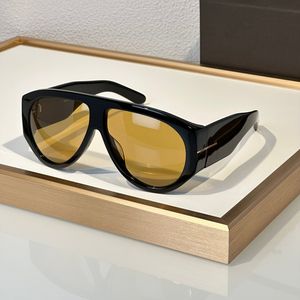 Shiny Black/Brown Pilot Sunglasses 1044 Men Women Shades Lunettes de Soleil Luxury Glasses Occhiali da sole UV400 Eyewear