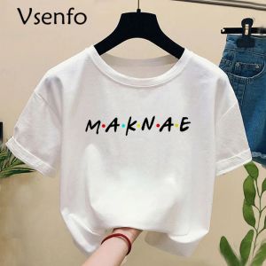 T-shirty kpop tshirts dzikus maknae t shirt kpop fandom koreańsko exo got7 monsta x tshirt kobiety mężczyźni moda harajuku tumblr tops