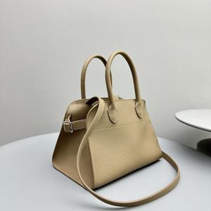 デザイン財布高級ハンドバッグ女性ファッショントート25cmショルダーバッグトーゴレザーハンドメイドクリームブラックベージュカラー高速配信