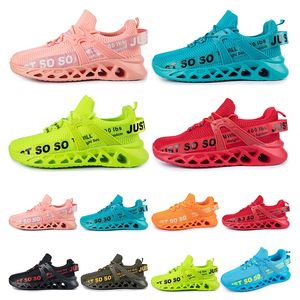 Sapatos de tela gai masculino respirável feminino grande tamanho de moda respirável bule bule verde casual treinadores esportistas esportistas a27