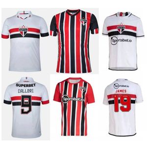2024/25 Sao Paulo FC Soccer Jerseys 2025 JAMES GALOPPO RAFINHA PATO LUCIANO Shirts Mens CALLERI LUCAS ARBOLEDA DAVID PABLO MAIA Football Uniforms Kids kit