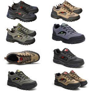 Scarpe da alpinismo da uomo Nuove quattro stagioni Protezione dal lavoro all'aperto Scarpe da uomo di grandi dimensioni Scarpe sportive traspiranti Scarpe da corsa Scarpe di tela moda uomo 42