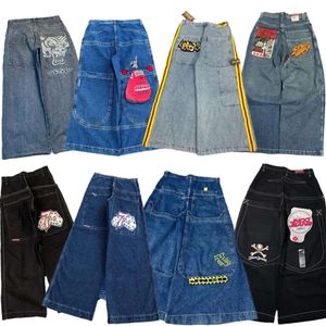 JNCO Baggy Y2K Men Streetwear High Waisted Hip Hop Embroidered Gh Quality Clothing Haruku Aesthetic Wide Leg Jeans