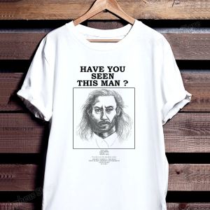 T-Shirt „Twin Peaks BOB Wanted Poster“ Damen-T-Shirt Lustig „Hast du diesen Mann gesehen?“ Twin Peaks-T-Shirt Top-T-Shirts aus weichem Premium-Stoff