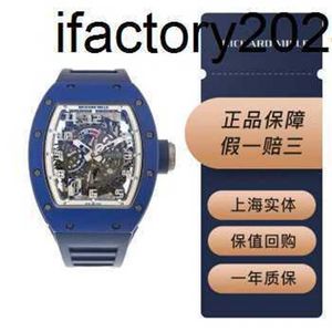 VS Factory Watch Richa Tourbillon Swiss Automatic Ruch RM030 FQ France and Mechanical Mens z 18 rokiem