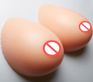 Högkvalitativ silikon Crossdress Breast Form Big Bust Form Breast Pads Artificial Fake Breast Form 1 Par 800G3939358