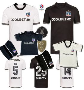 24 25 Colo Colo Mens Soccer Jerseys Vidal Santos Bolados Arriagada Zaldivia Gil Fuentes Costa Home Away 2024 2025 Koszulki piłkarskie Zestawy dla dzieci