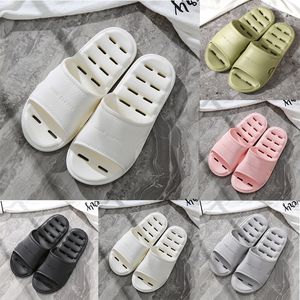 Slippers for men women Solid color hots low soft black white Beige Multis walking mens womens shoes trainers GAI