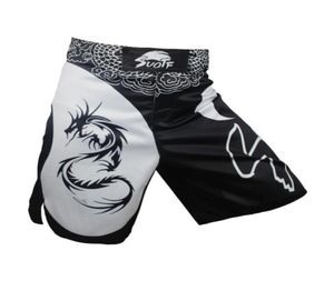 MMA Chinese Dragon Boxing Domineering Picture Bawełniany luźny trening Muay Thai Boxing Shorts Kickboxing Shorts6111078