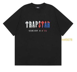 MENS TRAPSTAR T-shirt lyx kvinnor Pure Cotton Clothes C1 Summer Casual Short Sleeve Fashion Tshirt Tees Tops For Men Women Outwear T Shirts CSD2402223-8 2024