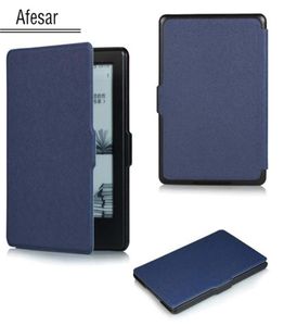 Capa de couro PU para AllNew Kindle 8th SY69JL Ereader Premium case Auto WakeSleep2347473