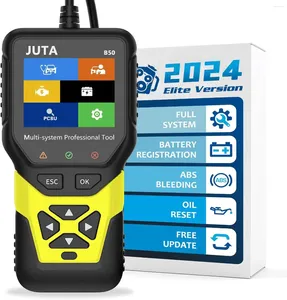 Diagnostic Tool Compatible For And Mini Full Systems OBD2 Scanner With Battery Registration/Oil Reset/ABS Bleedi