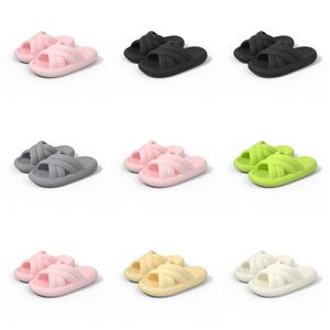 Verão novo produto frete grátis chinelos designer para sapatos femininos verde branco preto rosa cinza chinelo sandálias moda feminina slides planos gai sapatos ao ar livre