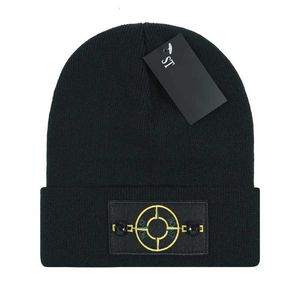 Modedesigner hatt beanie vinter varm stickad mössa öronskydd casualt temperament kall skidkapslar flerfärgade högkvalitativa mössa hattar