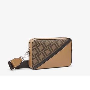 Torba designerska luksusowa skórzana torba crossbody moda moda mody męskie torba na ramiona klasyczna marka ff seria kwadratowa torebka 0286