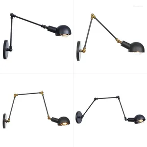 Wall Lamp Style Restoring Ancient Ways Is The Balcony Stair Corridors Contracted Restaurant Bar Wrought Iron Long Arm