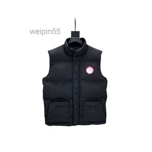 캐나다 giletmens vests canda 거위 가열 폭격기 몸통 따뜻한 몸통 디자이너 vest weste d