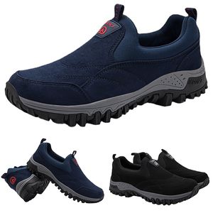 أحذية الجري للرجال للنساء من أجل Black Blue Breatable Recied Sports Trainer Sneaker Gai 002 XJ